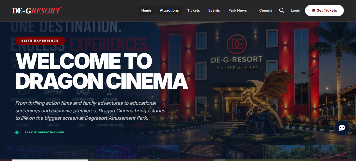 DE-G RESORT AMUSEMENT PARK